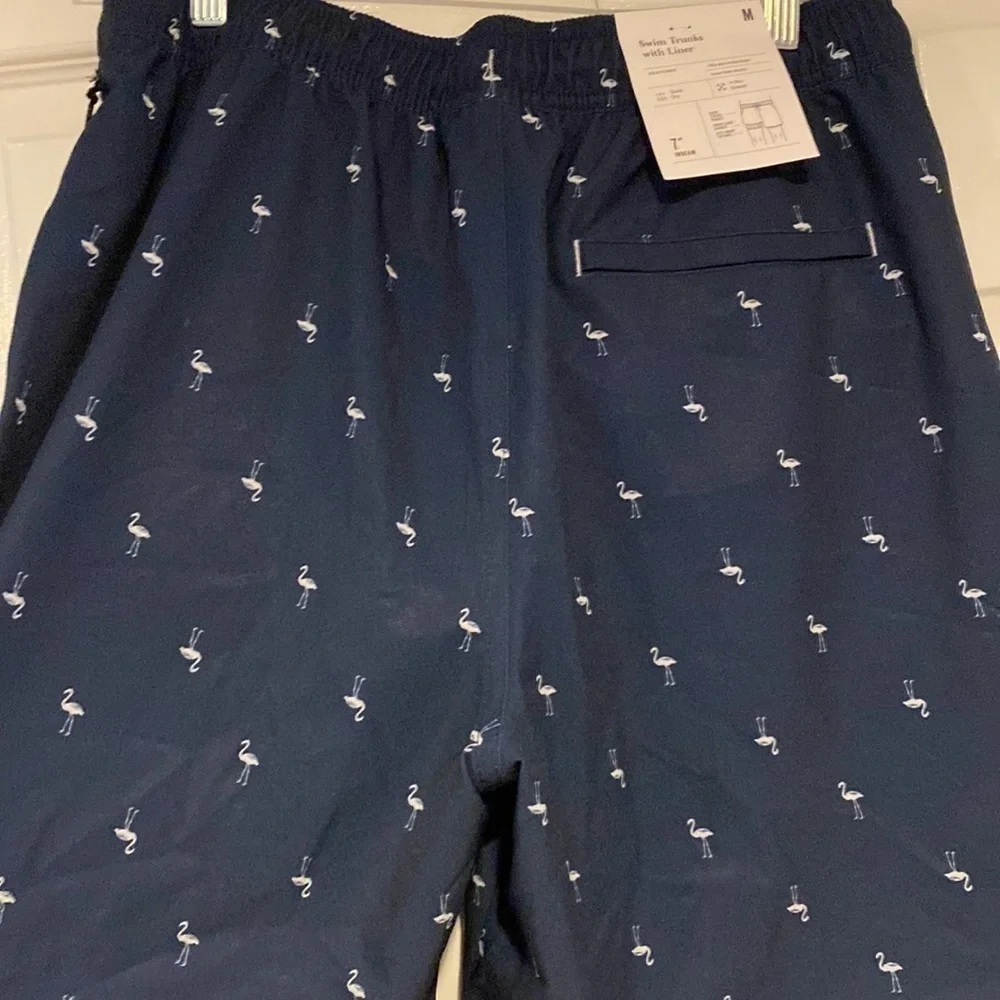 GOODFELLOW & co size medium swim trunks with liner Nwt
